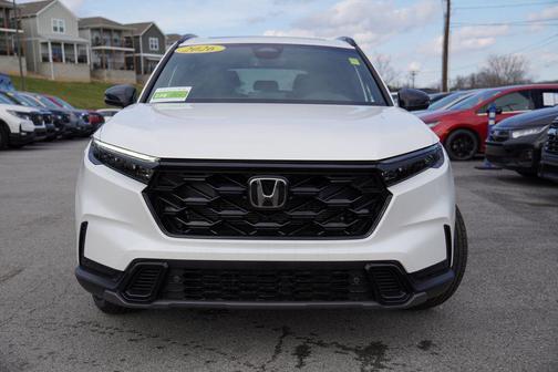 Platinum White Pearl 2026 Honda CR-V Hybrid Sport FWD