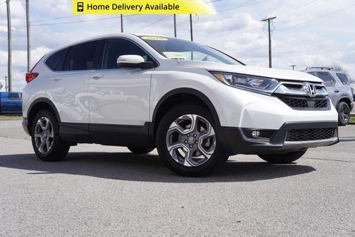 Platinum White Pearl 2019 Honda CR-V EX-L
