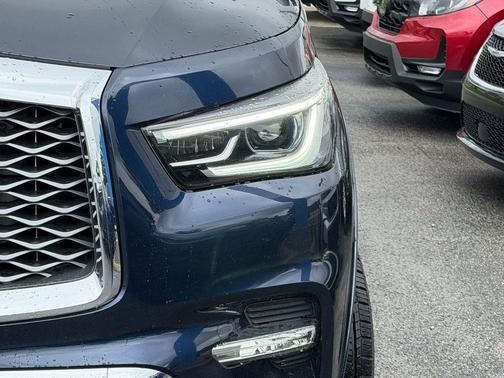 Hermosa Blue 2024 INFINITI QX80 Luxe