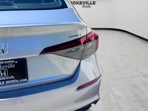 Solar Silver Metallic 2025 Honda Civic Sport