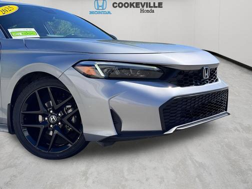 Solar Silver Metallic 2025 Honda Civic Sport