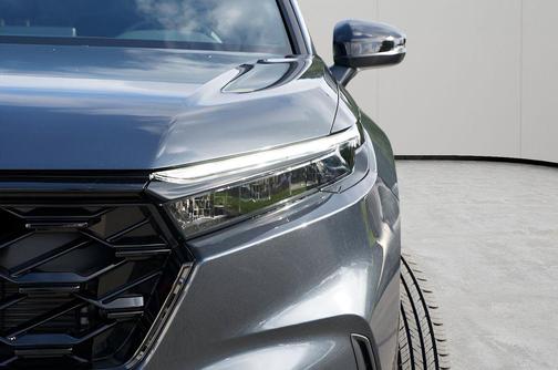 Meteorite Gray Metallic 2026 Honda CR-V Hybrid Sport-L FWD