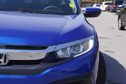 Aegean Blue Metallic 2016 Honda Civic LX