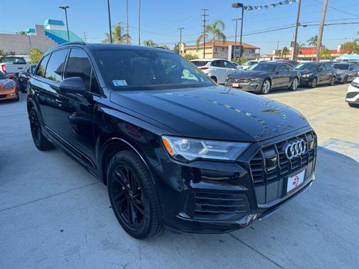 Night Black 2021 Audi Q7 55 Premium Plus