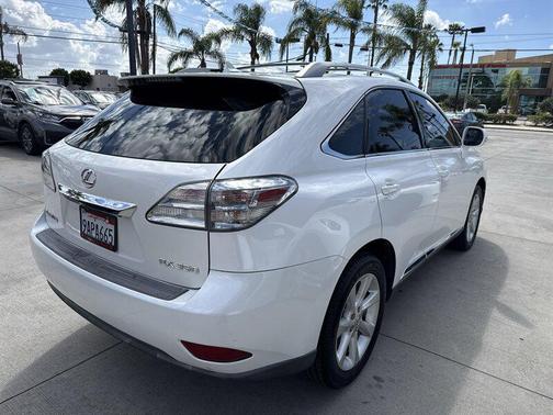Yellow 2010 Lexus RX 350 Base