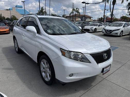 Yellow 2010 Lexus RX 350 Base