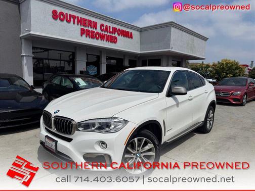 Alpine White 2018 BMW X6 sDrive35i
