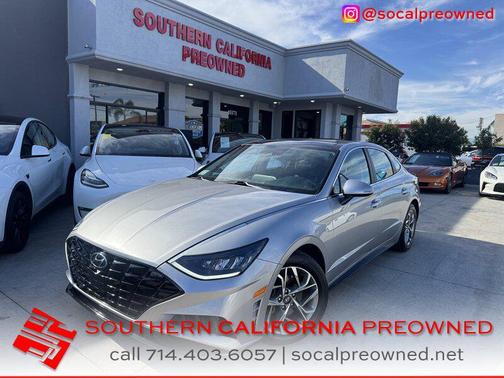Shimmering Silver Pearl 2020 Hyundai SONATA SEL