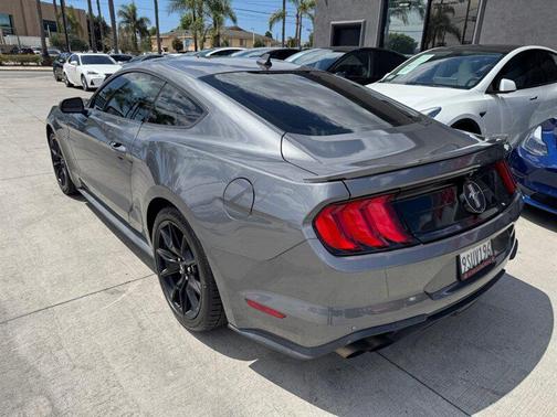 Carbonized Gray Metallic 2021 Ford Mustang EcoBoost