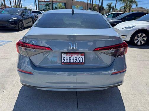 Lunar Silver Metallic 2023 Honda Civic EX