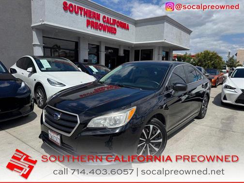 Crystal Black Silica 2017 Subaru Legacy Base