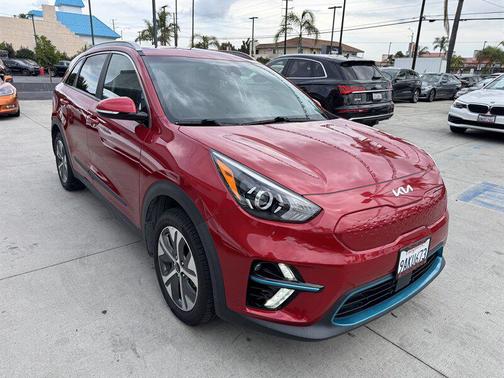 Red 2022 Kia Niro EV EX