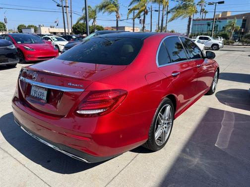 designo Cardinal Red Metallic 2020 Mercedes-Benz E-Class 4MATIC
