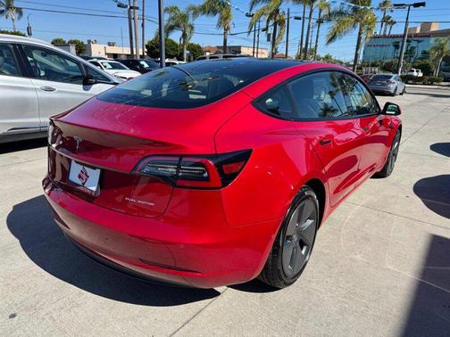 Red Multi-Coat 2022 Tesla Model 3 Long Range
