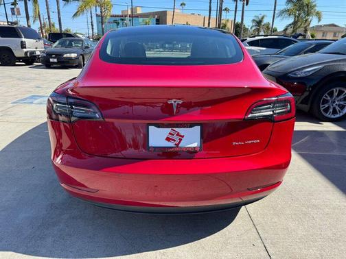 Red Multi-Coat 2022 Tesla Model 3 Long Range