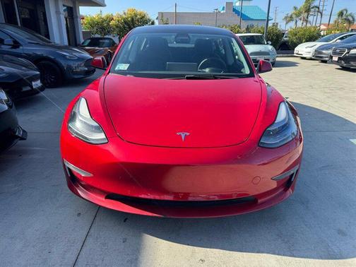 Red Multi-Coat 2022 Tesla Model 3 Performance