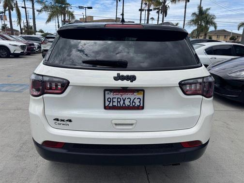 White Clearcoat 2020 Jeep Compass Latitude