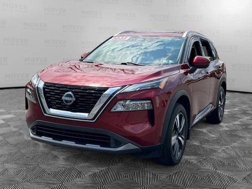Scarlet Ember 2023 Nissan Rogue SL