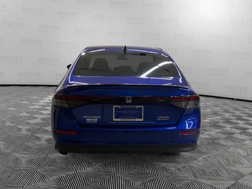 Blue 2025 Honda Accord Hybrid Sport