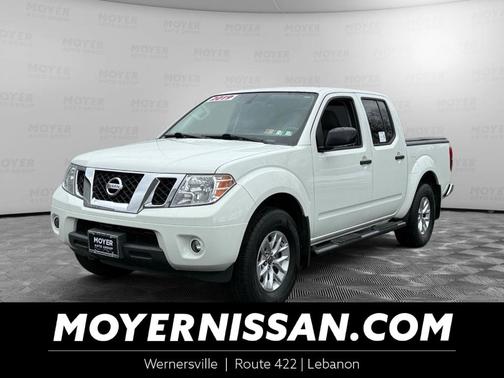 Glacier White 2019 Nissan Frontier SV