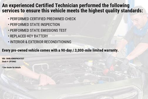 2023 Nissan Altima 2.5 SV