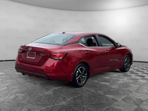 Scarlet Ember 2025 Nissan Sentra SV