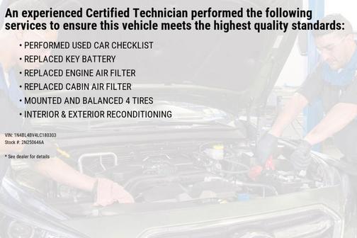 2020 Nissan Altima 2.5 S