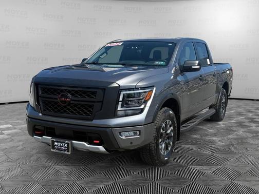 Gun Metallic 2024 Nissan Titan PRO-4X