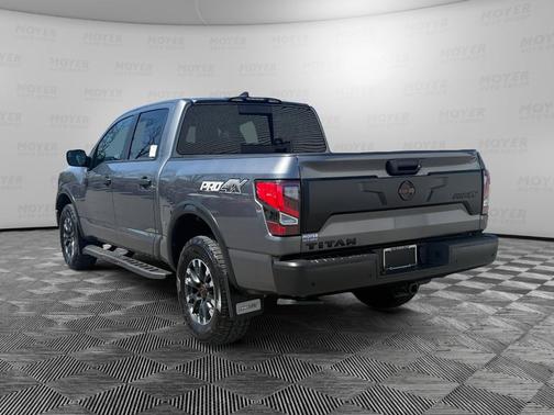 Gun Metallic 2024 Nissan Titan PRO-4X