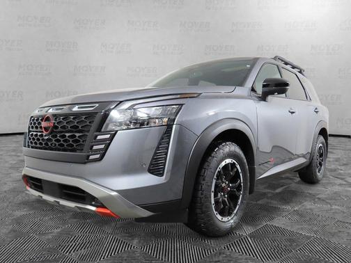 Gun Metallic 2026 Nissan Pathfinder Rock Creek