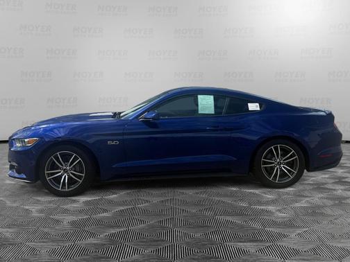 Blue 2016 Ford Mustang