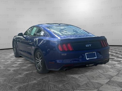 Blue 2016 Ford Mustang