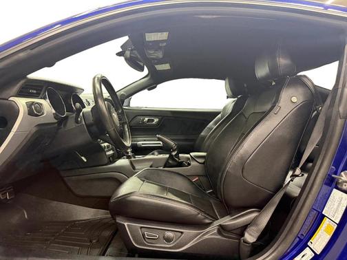 Blue 2016 Ford Mustang