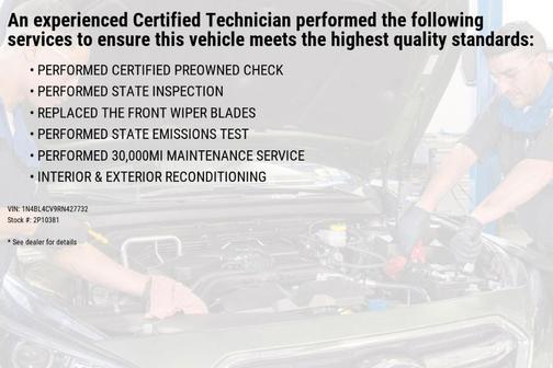 2024 Nissan Altima 2.5 SR