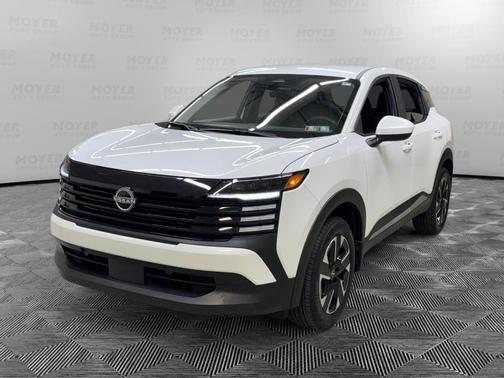 Aspen White Tri 2025 Nissan Kicks SV