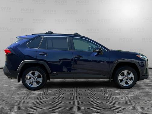 Blue 2024 Toyota RAV4 Hybrid XLE