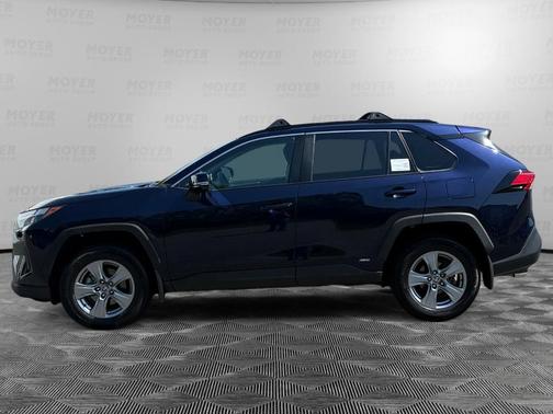 Blue 2024 Toyota RAV4 Hybrid XLE
