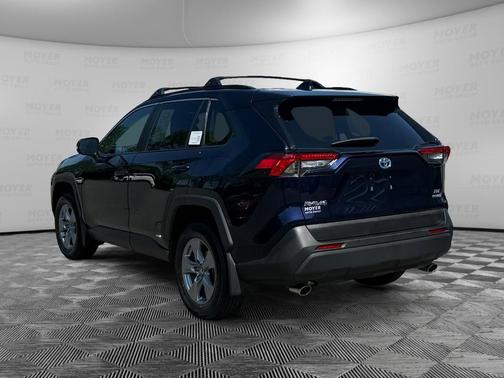 Blue 2024 Toyota RAV4 Hybrid XLE