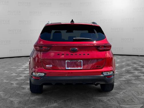 Hyper Red 2022 Kia Sportage Nightfall