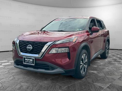 Scarlet Ember 2022 Nissan Rogue SV