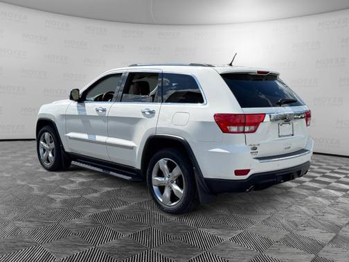 Stone White 2012 Jeep Grand Cherokee Overland