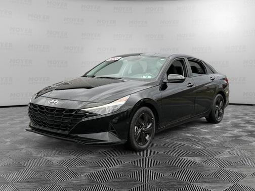 2021 Hyundai ELANTRA HEV Blue