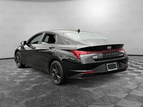 2021 Hyundai ELANTRA HEV Blue