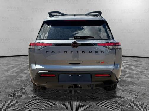 Gun Metallic 2026 Nissan Pathfinder Rock Creek