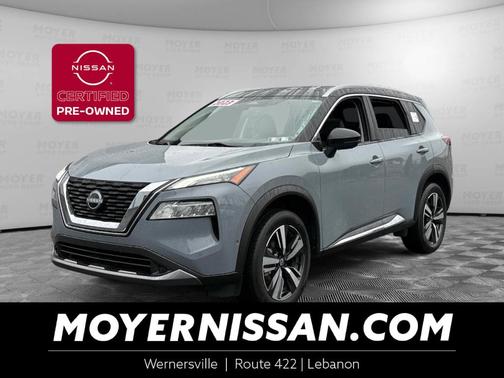 2 Tone Gray / Black Roof 2023 Nissan Rogue SL