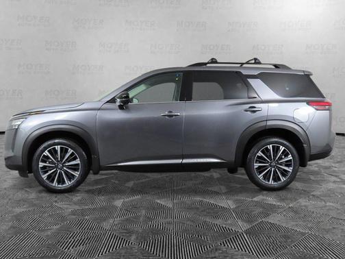Gun Metallic 2026 Nissan Pathfinder Platinum