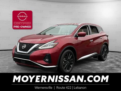 Scarlet Ember Tintcoat 2024 Nissan Murano Platinum