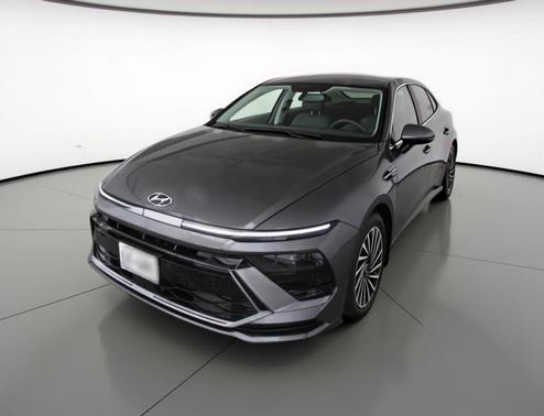 Portofino Gray 2025 Hyundai SONATA Hybrid SE