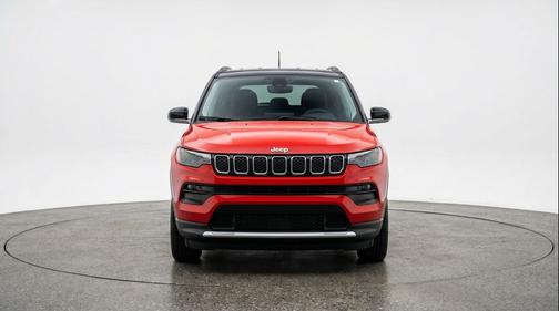 Red Hot Pearlcoat 2025 Jeep Compass Limited