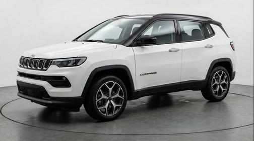 Bright White Clearcoat 2025 Jeep Compass Limited